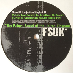 Skeewiff - Lets Have Scratch For Breakfast / Western / Pink To Punk (Original / Rumble Mix) Vinyl Promo