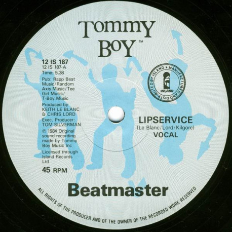 Beatmaster - Lipservice (Vocal Mix / Instrumental) Featured On The Crew Cuts Mix