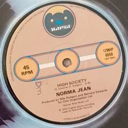 Norma Jean - High Society (Long Version) / Hold Me Lonely Boy  (Produced By Chic)