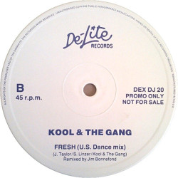 Kool & The Gang - Fresh (Mark Berry US Remix / Jim Bonnefond US Remix) / Cherish (Long Version) Vinyl Promo