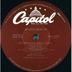 Mystic Merlin - Mr Magician (LP Version / Single Version) Original US Vinyl Promo