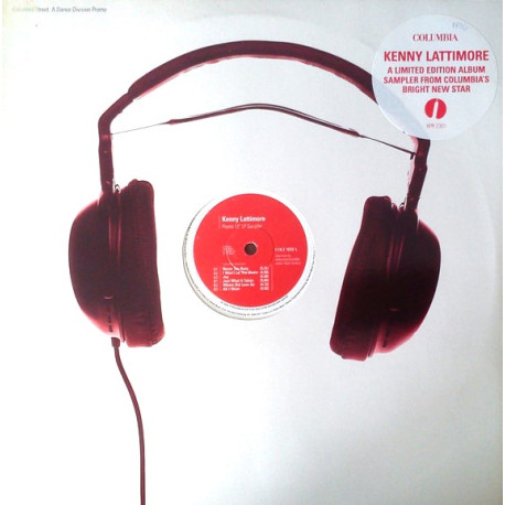 Kenny Latimore - LP Sampler (6 Tracks) Never Too Busy / I Wont Let You Down / Just What It Takes (Vinyl Promo)
