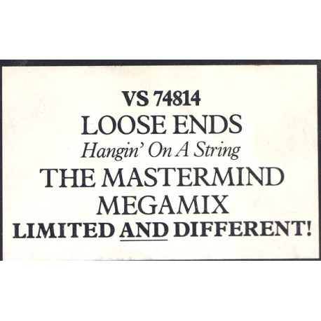 Loose Ends - Hangin On A String (Contemplating) Extended Dance Mix / Mastermind Megamix