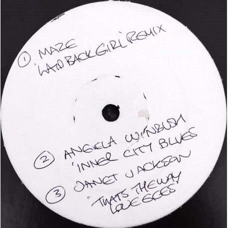 Maze - Laid Back Girl (Remix) / Minnie Riperton - Inside My Love / Barry White - Playing Your Game Baby