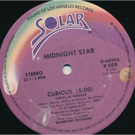 Midnight Star - Curious (5 Minute Mix) / Body Snatchers (Remix)