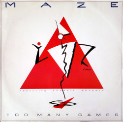 Maze - Back In Stride (M&M Extended Remix) / Too Many Games (M&M Extended Remix) / Twilight (Original Instrumental) 12" Vinyl