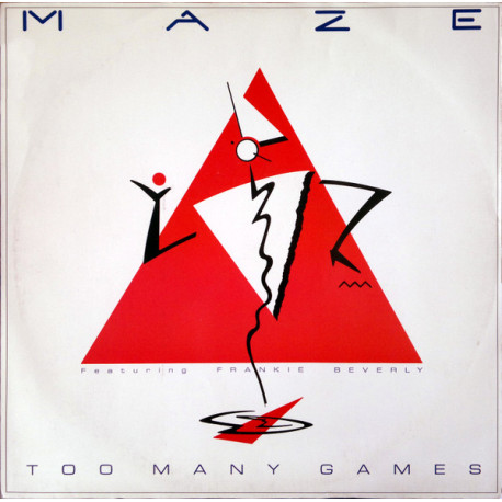 Maze - Back In Stride (M&M Extended Remix) / Too Many Games (M&M Extended Remix) / Twilight (Original Instrumental) 12" Vinyl