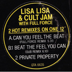 Lisa Lisa And Cult jam With Full Force - Can You Feel The Beat (Full Force Remix / Dub Remix) / Private Property