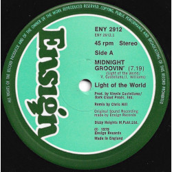 Light Of The World - Midnight Groovin (Chris Hill Remix) / Emergency