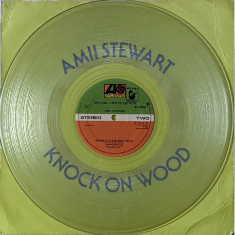 Amii Stewart - Knock On Wood (Disco Mix) / When You Are Beautiful (Limited Edition Clear Vinyl)