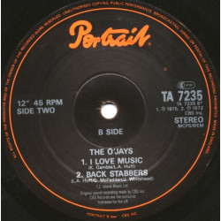 O Jays - Back Stabbers (as Sampled By Angie Stone) / Love Train / I Love Music (Original Versions)