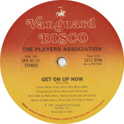 Players Association - Let Your Body Go / Get On Up Now