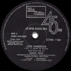 Diana Ross - Love Hangover (Original Long Version) / Supremes Medley (6 Track Mix)