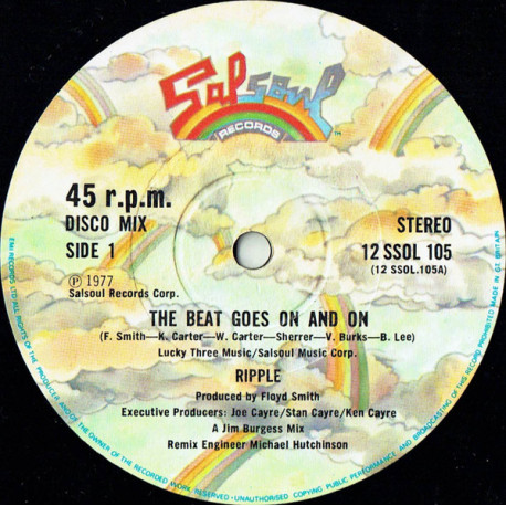 Ripple - The Beat Goes On (Jim Burgess Mix) / Facts Of Life