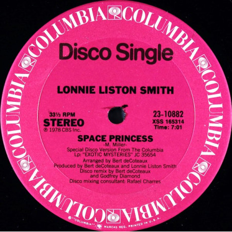 Lonnie Liston Smith - Space Princess (Disco Mix) / Quiet Moments (Still In Shrink Wrap)