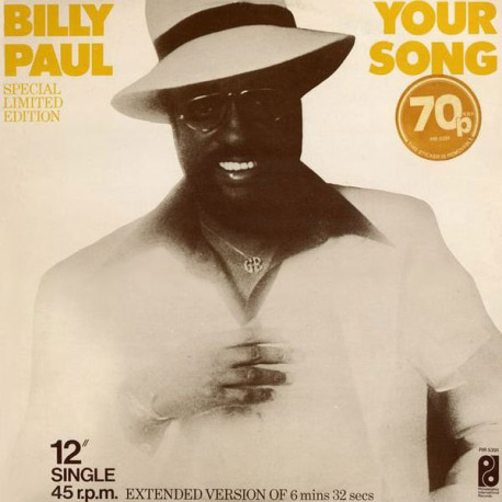 Billy Paul - Your Song (Extended Version) / How Good Is Your Game