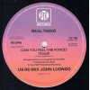 Real Thing - Can You Feel The Force (John Luongo US Remix / John Luongo Instrumental)