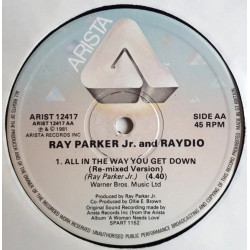 Ray Parker Jr & Raydio - All In The Way You Get Down (Remix) / A Woman Needs Love / That Old Song