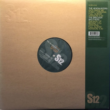 Headhunters - God made me funky (LP Version) / Brecker Brothers - Sneakin up behind you (LP Version) SEALED Vinyl 12" Record