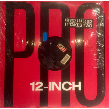 Rob Base & DJ EZ Rock - It takes two (Original Version / Instrumental) 12" Vinyl Record
