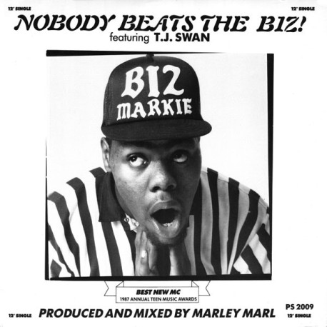 Biz Markie - Nobody beats the Biz (Vocal mix / Dub mix) produced by Marley Marl (Re-issue)