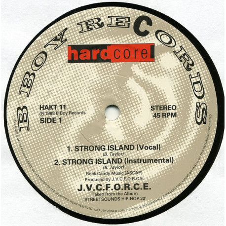 J.V.C.F.O.R.C.E - Strong Island (Vocal Mix / Instrumental) / Levi 167 - Something Fresh To Swing To (Vocal Mix / Instrumental)