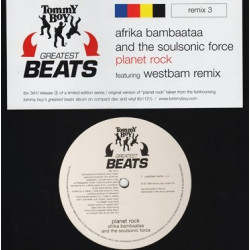 Afrika Bambaataa And The Soulsonic Force - Planet Rock (Original 12 Inch Version / Westbam Remix)