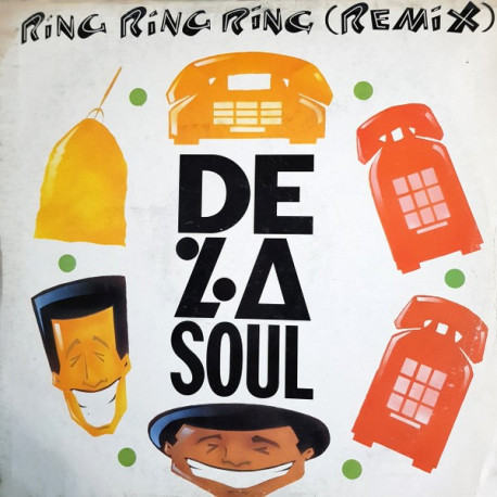 De La Soul - Ring Ring Ring (CJs Alternative Mix / Sax Mix) / Afro Connection At A Hi 5