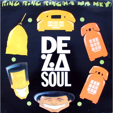 De La Soul - Ring Ring Ring (CJ Party Line Remix / Extended US Mix) / Piles And Piles Of Demo Tapes (Conleys Decision)