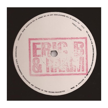 Eric B & Rakim - Juice / Dont Sweat The Technique / Whats On Your Mind / Teach The Children (Vinyl Promo)