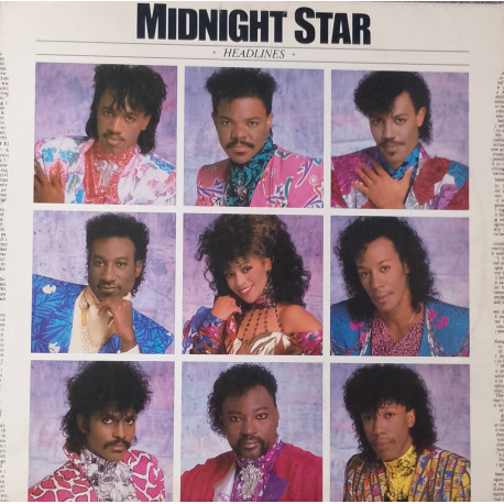 Midnight Star - Headlines (9 Track LP) Midas Touch / Close To Midnight / Headlines / Engine No9 / Searching For Love
