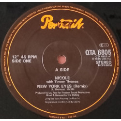 Niicole With Timmy Thomas - New York Eyes (Remix / Dub Mix) / Ordinary Girl