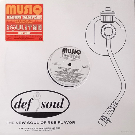 Musiq - Forthenight / Dont Stop / Youloveme / One Twelve - Hot & Wet / Give It To Me / Knock U Down (Vinyl Promo)