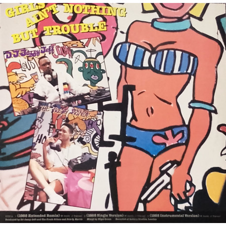 DJ Jazzy Jeff & The Fresh Prince - Brand New Funk (4 Mixes) / Girls Aint Nothing But Trouble (3 1988 Remixes)