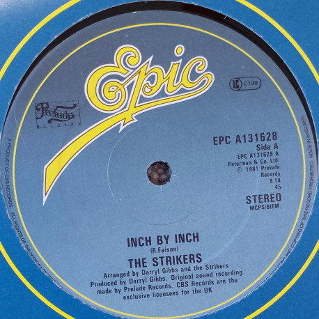 Strikers - Inch By Inch (Long Version / Instrumental)