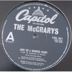 McCrarys - Love On A Summer Night (Full Length Version) / Miles Above (Original Unplayed Copy)