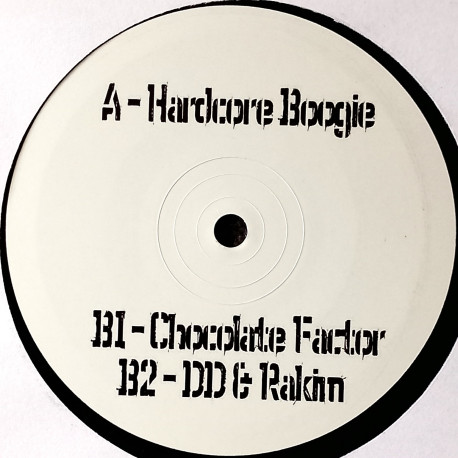 Greg Wilson - Hardcore Boogie / Chocolate Factor / DD & Rakim (Vinyl Promo)