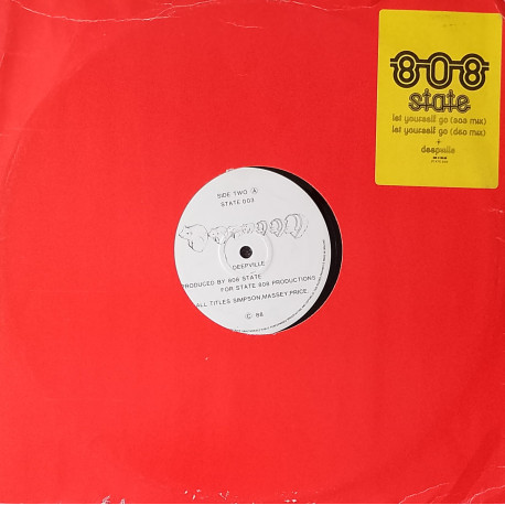808 State - Deepville / Let Yourself Go (303 Mix / D50 Mix) Manchester House Classic