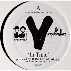 V - In Time (Masters At Work Mix / Masters At Work Dubb / Acappella) Vinyl Promo