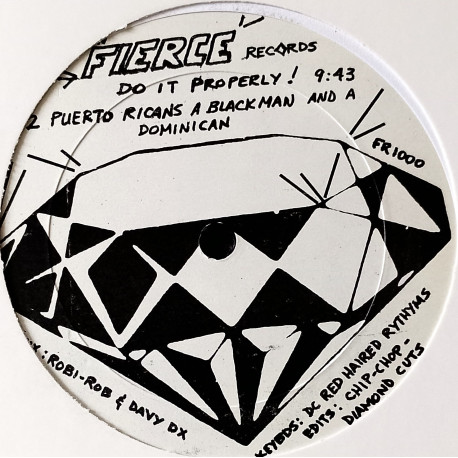 2 Puerto Ricans A Black man And A Dominican - Do It Properly (9.43 Mix) Samples Adonis No Way Back