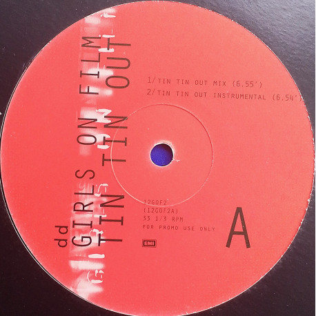 Duran Duran - Girls on film (Tin Tin Out Dancemix / Tin Tin Out Instrumental / Salt Tank Remix / Salt Tank Instrumental) Promo