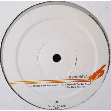 Kyngnova - Rhythm In The Sun (Breaks Mix / House Mix) / The Storm (Bass MIx)