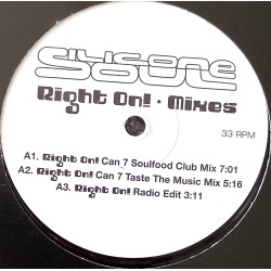 Silicone Soul - Right On (Can 7 Soulfood Club Mix / Can 7 Taste The Music Mix / Damien J Carter Remix / Mandys Message Rmx)
