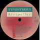Synonymous Accapellas - Vol 2 feat Take Me Away / Rock The House / Touch Me / Keep On Pumpin It Up