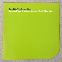Michael Jackson - Blood on the dancefloor (Refugee Camp mix / Original mix) 12" Vinyl Promo