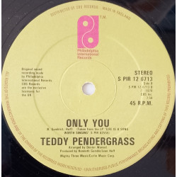 Teddy Pendergrass - Only You (Special Extended Disco Mix) / Close The Door