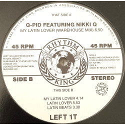 Q Pid Featuring Nikki G - My Latin Lover (Warehouse Mix / Original / Latin Lover / Latin Beats)