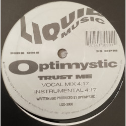 Optimystic - Trust me (Vocal mix / Instrumental) / When / 4 AM (12" Vinyl Record) Looks hardly Played