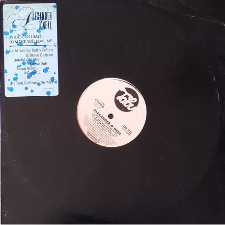 Alexander ONeal - What Can I Say To Make You Love Me (Hateful Club Mix / Dance Dub / Beats / Ben Liebrand Remix / Acappella)
