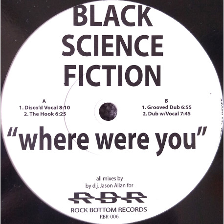 Trammps - Where were you when the lights went out (Disco Vocal Edit / The Hook / Grooved Dub / Dub with Vocal) Vinyl
